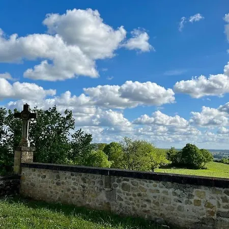 Château 14e Siècle Vue Panoramique Sur Les Vignes Villa Le Tourne