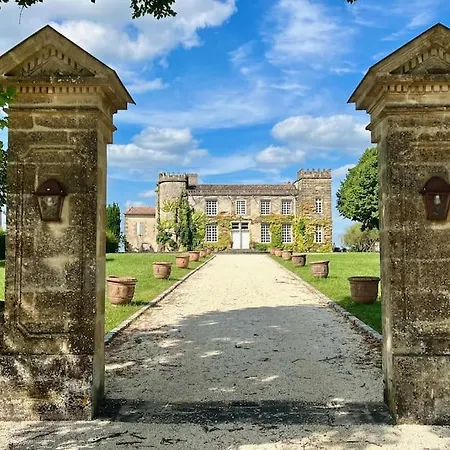 Château 14e Siècle Vue Panoramique Sur Les Vignes Le Tourne